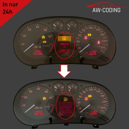 Audi fis display lcd - s3,
