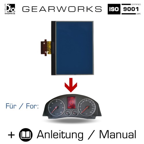 Tacho display für golf - display, v